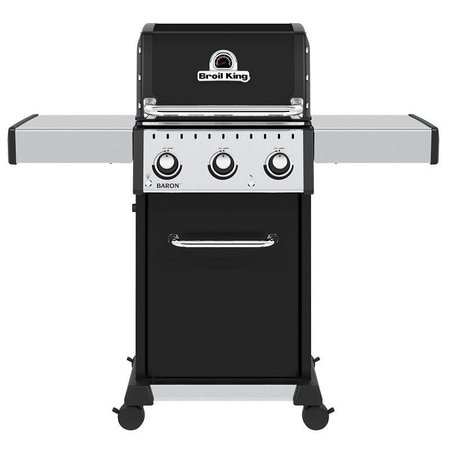 Baron 320 PRO Gas Grill, 32,000 Btuhr, Liquid Propane, 5Burner, Side Shelf Included Yes -  BROIL KING, 874214